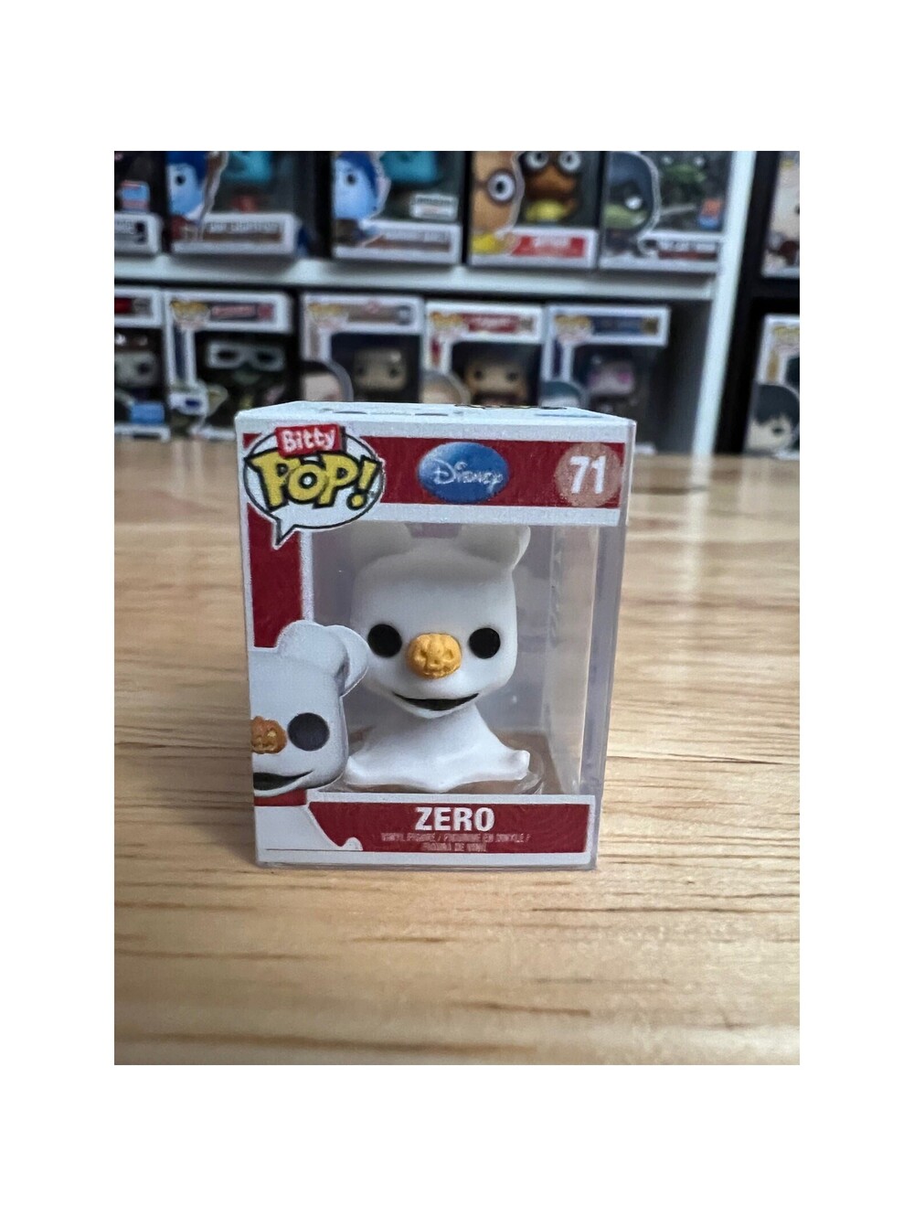 BITTY Zero 1-Inch Funko Pop #71 Disney Nightmare Before Christmas NBC Movies Dog